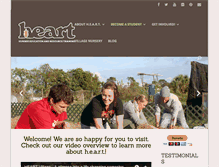 Tablet Screenshot of heartvillage.org